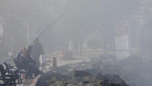 Çanakkale'de boğaz trafiğine 'sis' engeli