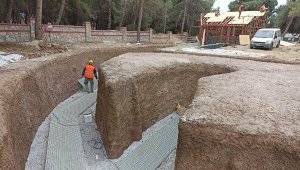 Çanakkale'de, Projektör Tepe Şehitliği'nin ihya çalışmaları başladı