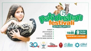 Çiğli Belediyesi 6. Pati Dostları Festivali için gün sayıyor