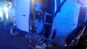 Denizlispor kafilesi kaza geçirdi 