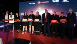 Doğal Taş Tasarım Yarışması'nın ödülleri antik kentte dağıtıldı