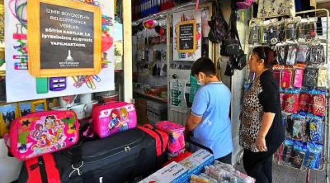 İzmir Büyükşehir Belediyesi'nin eğitim kartları kullanıma açıldı