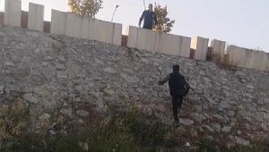 Engelli dilenci, zabıtayı görünce koşmaya başladı!