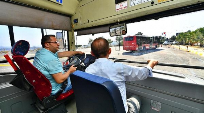 ESHOT şoför adaylarına sıkı eğitim! Her ortamda sürüş tekniği