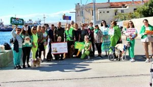 Gelibolu Dost Patiler Derneği'nden Hayvanları Koruma Günü yürüyüşü