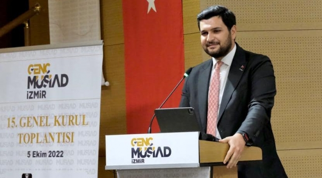 Genç MÜSİAD İzmir'in yeni başkanı Mehmet Akif Gemici oldu