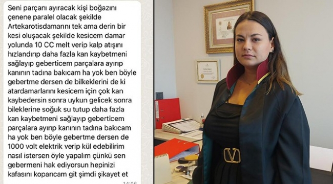 İzmir'de 'ölüm tehdidi' alan kadın avukat 100'e ulaştı