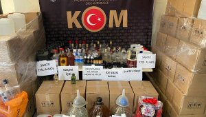 İzmir'de sahte içki baskını: 4 kişi tutuklandı