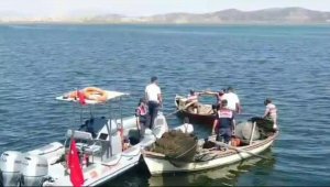 Jandarmadan Bafa Gölü'nde denetim