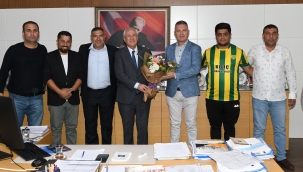 Karabağlar'da spora destek! Başkan Selvitopu'na teşekkür