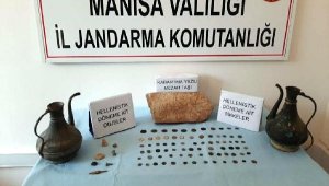 Manisa'da tarihi eser operasyonu: 1 gözaltı