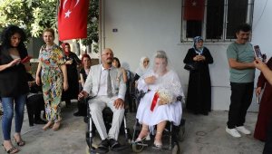 Muğla Büyükşehir Belediyesi'nin Engelsiz Kafe'sinde dünyaevine girdiler