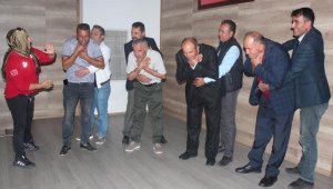 Muhtarlar ilkyardımı böyle öğrendi!