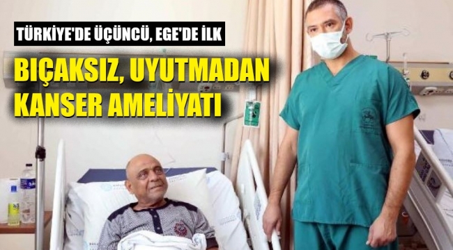 Özel teknikle Ege'de ilk ameliyat Dokuz Eylül'den