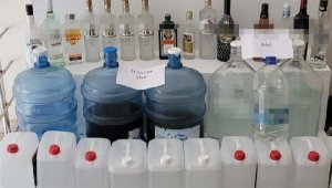 Sahte içki operasyonu: 2 kardeş gözaltına alındı