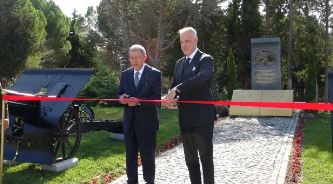Savunma Bakanı Akar, Macaristan Gelibolu Anıtı'nın açılışına katıldı