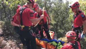 Yamaç paraşütü yapan Rus turist, düşüp öldü