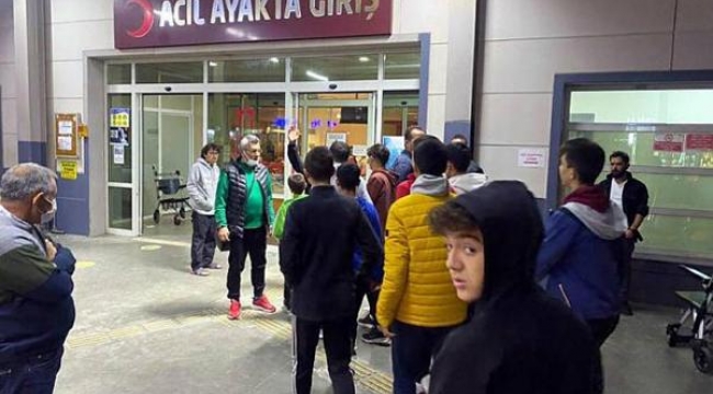 133 öğrenci ve 45 sporcu makarnadan zehirlenmiş