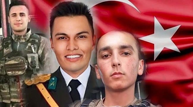 3 askerimiz şehit oldu