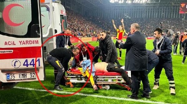 İşte o ambulans şoförü!