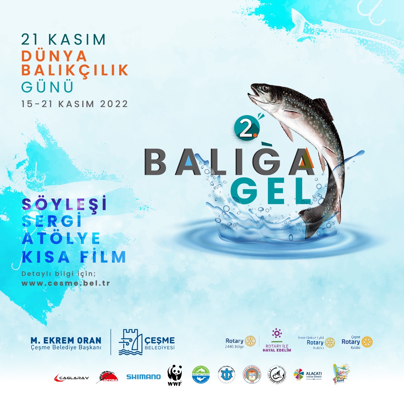 Çeşme Belediyesi'nin "2. Balığa Gel" etkinlikleri başlıyor!