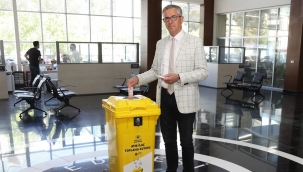 Başkan Arda, Gaziemirliler'e seslendi: İlaçları lütfen çöpe atmayın