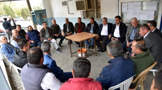 Başkan Çerçi, Yağcılar ve Üçpınar'da vatandaşlarla buluştu