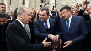 Başkan Koştu, Cumhurbaşkanı Erdoğan'a Bergama'yı anlattı