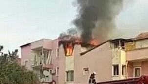 Biber közleyen yaşlı adam yangına sebep oldu