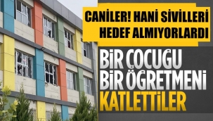 Bir öğretmen ve bir çocuğu katlettiler