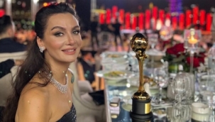 Birce Akalay. yılın oyuncusu ödülü aldı