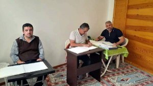 Bodrum'da görme engelliler için Braille alfabesi ile Kur'an kursu