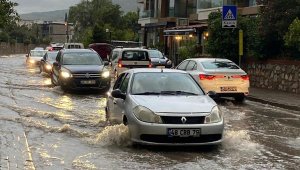 Bodrum'da sel