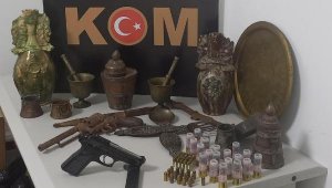 Bodrum'da tarihi eser operasyonunda 1 gözaltı