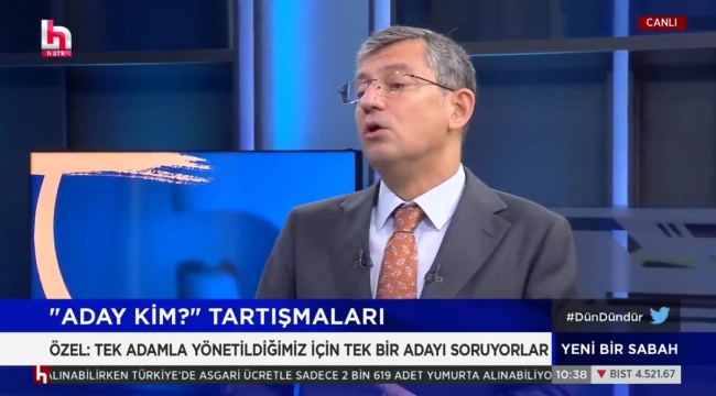 CHP'li Özgür Özel tv'de açıkladı: Kemal Bey aday olursa ciddi farkla kazanır