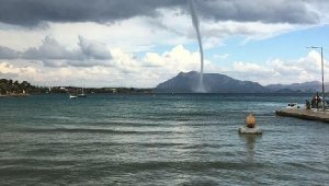 Datça açıklarında hortum