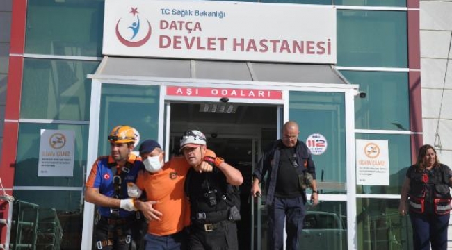 Datça Devlet Hastanesi'nde deprem, yangın ve tahliye tatbikatı
