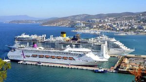 Denizden Kuşadası 6 bin 170, Bodrum'a 266 turist