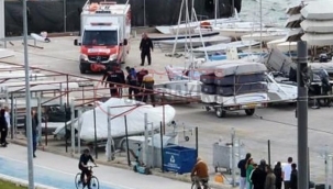 Denize düşen oltasını almak isterken boğuldu