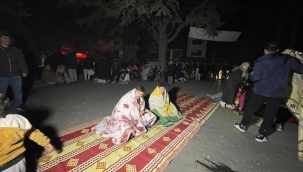 Deprem sonrası görüntüler