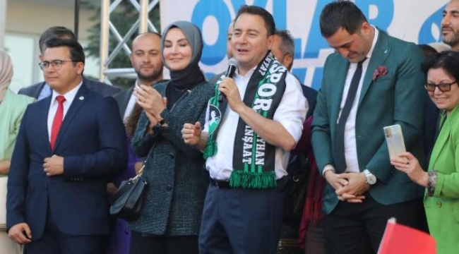 DEVA Genel Başkanı Babacan: 'Kararsız seçmen bizi ciddiye alın' diyor