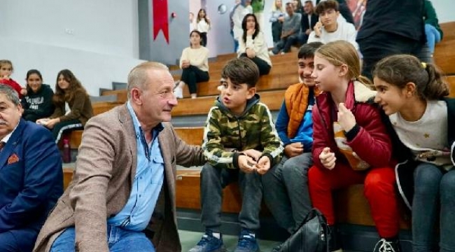 Didim Belediye Başkanı Atabay, öğrencilerin sorularını yanıtladı