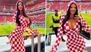 Dünya Kupası'nda dekolteli modele hapis yolu