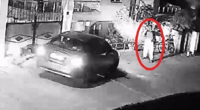 Fren yerine gaza bastı, oğluna çarptı