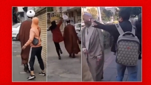 İran'da mollalara karşı eylem! Sarıklarını düşürme akımı başladı