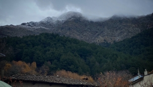 İzmir'e ilk kar düştü!