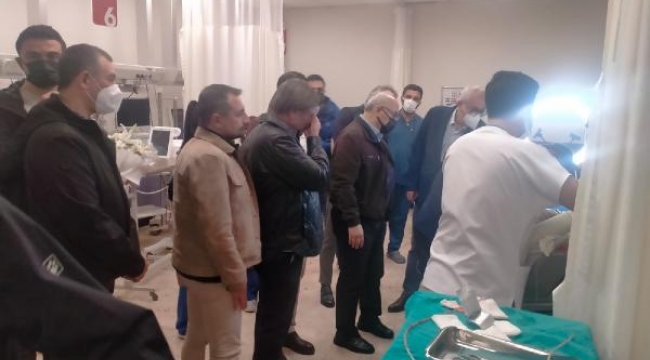 İzmir Valisi Köşger'den yaralanan taraftara ziyaret