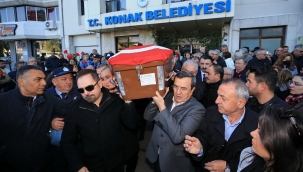 Konak Belediye Meclis Üyesi Serhadbeyi gözyaşlarıyla uğurlandı