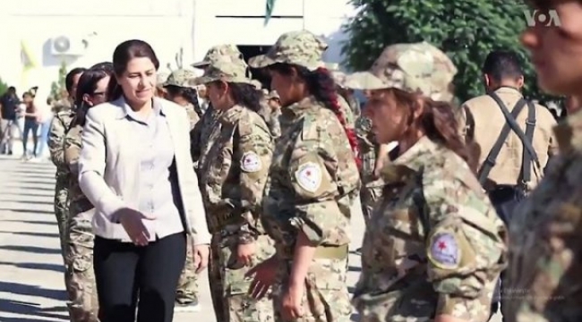 Kadın terörist ABD'nin Suriye'de açtığı akademide mi eğitim gördü