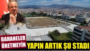 Karşıyaka Stadı için belediyeye tepki!